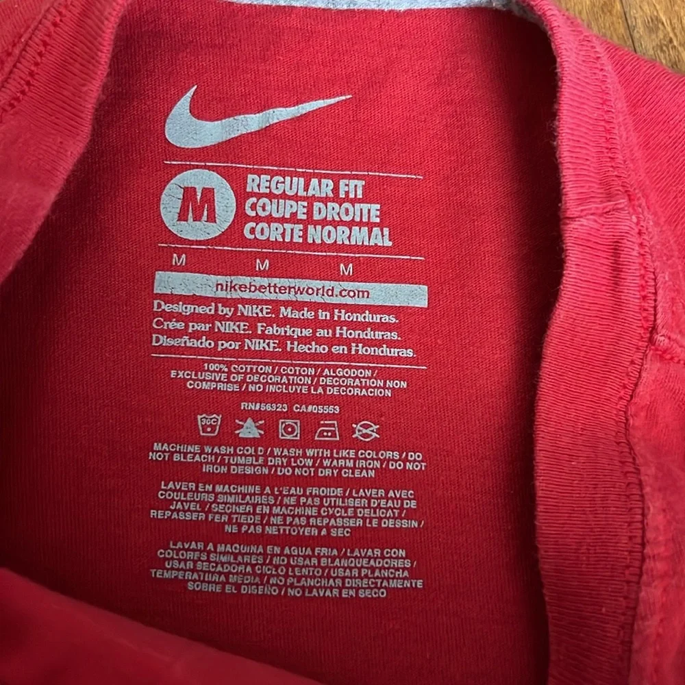 Bundle 2 tees - 1 - Nike just do it running 2- monster energy size Medium